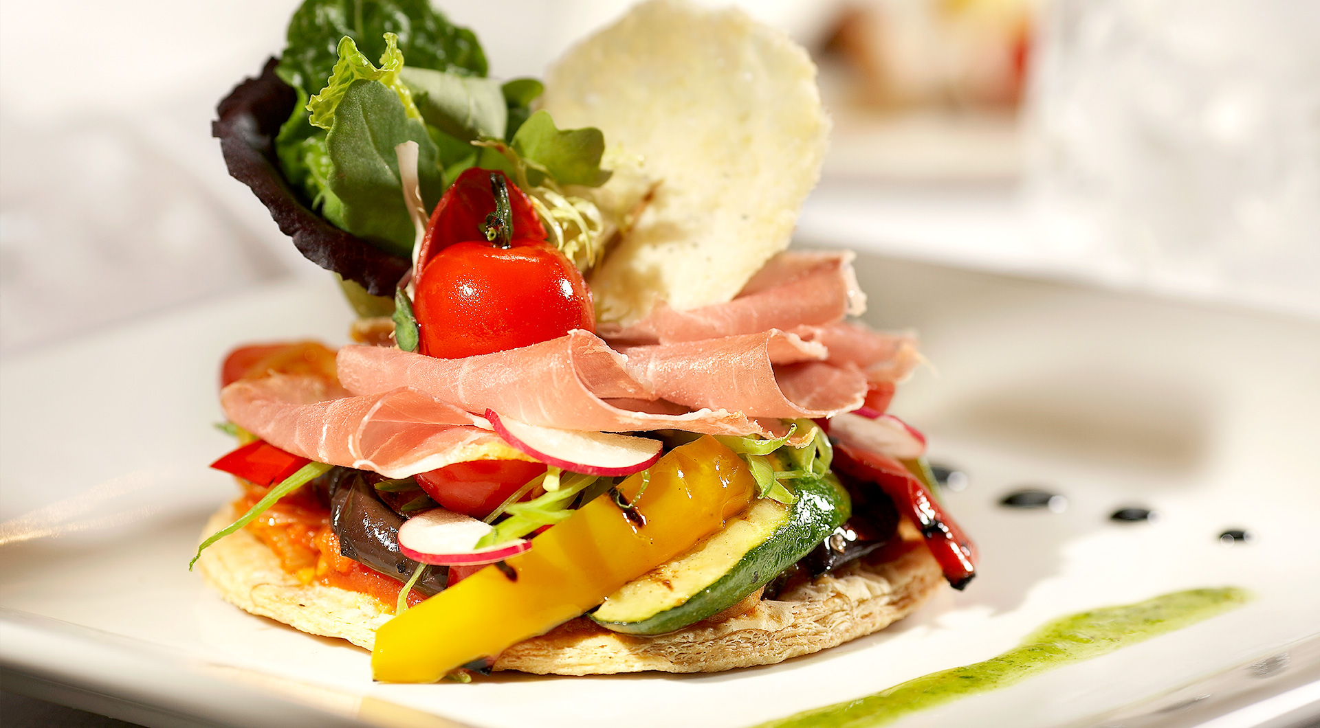 photo culinaire au restaurants de hotel saint sulpice